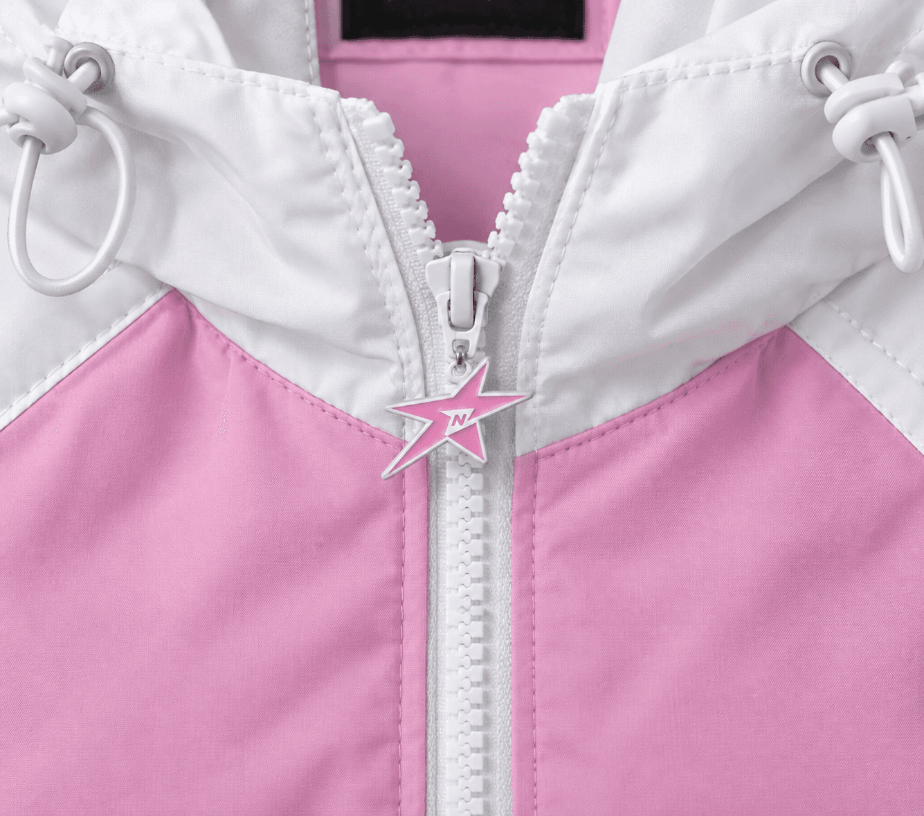 NOCTIC jacket front detail